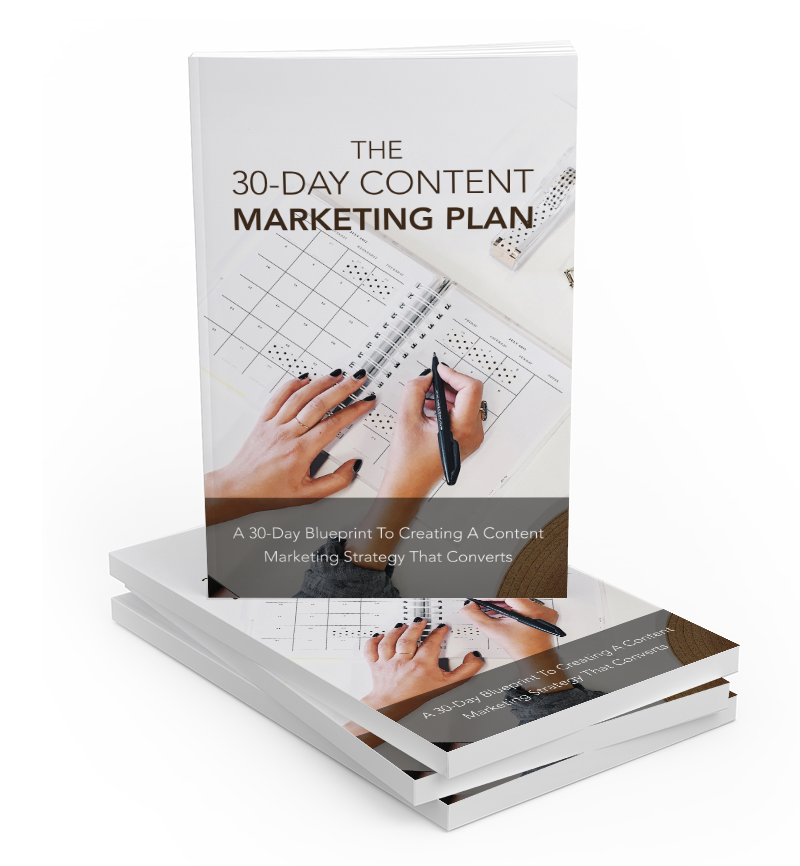 30 Day Content Marketing Plan